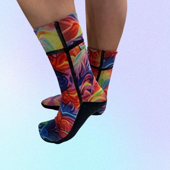 Neon Navigator 1.5mm Wetsuit Socks/Booties