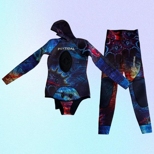 Women's Cosmic Gate 2 Piece Yamamoto Neoprene Open Cell 3.5mm Wetsuit